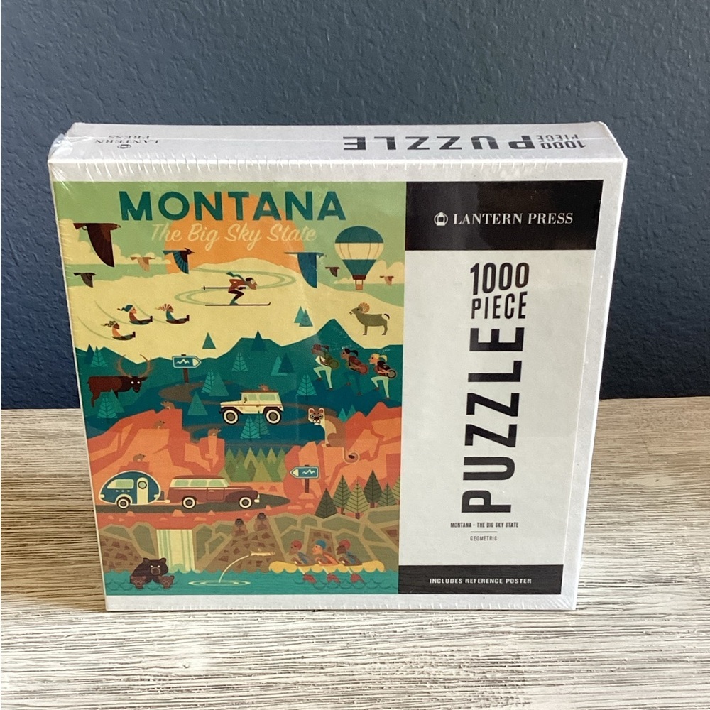 🆕 Montana “The Big Sky State” Puzzle - 1000 Piece